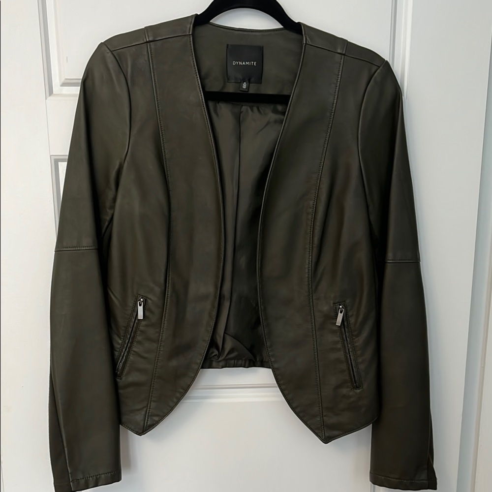 Dynamite Women's Olive Jacket